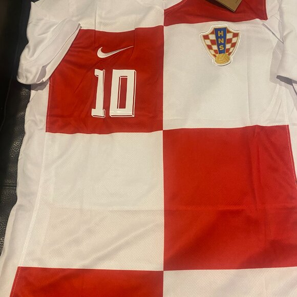 NIKE CROATIA Nat'l Team LUKA MODRIC WORLD CUP Men's JERSEY All Sizes - Picture 6 of 8